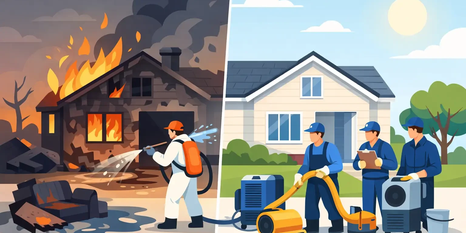 Fire Damage Restoration Process Explained