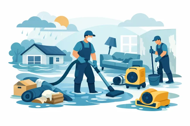 Flood and Water Damage Cleanup Steps