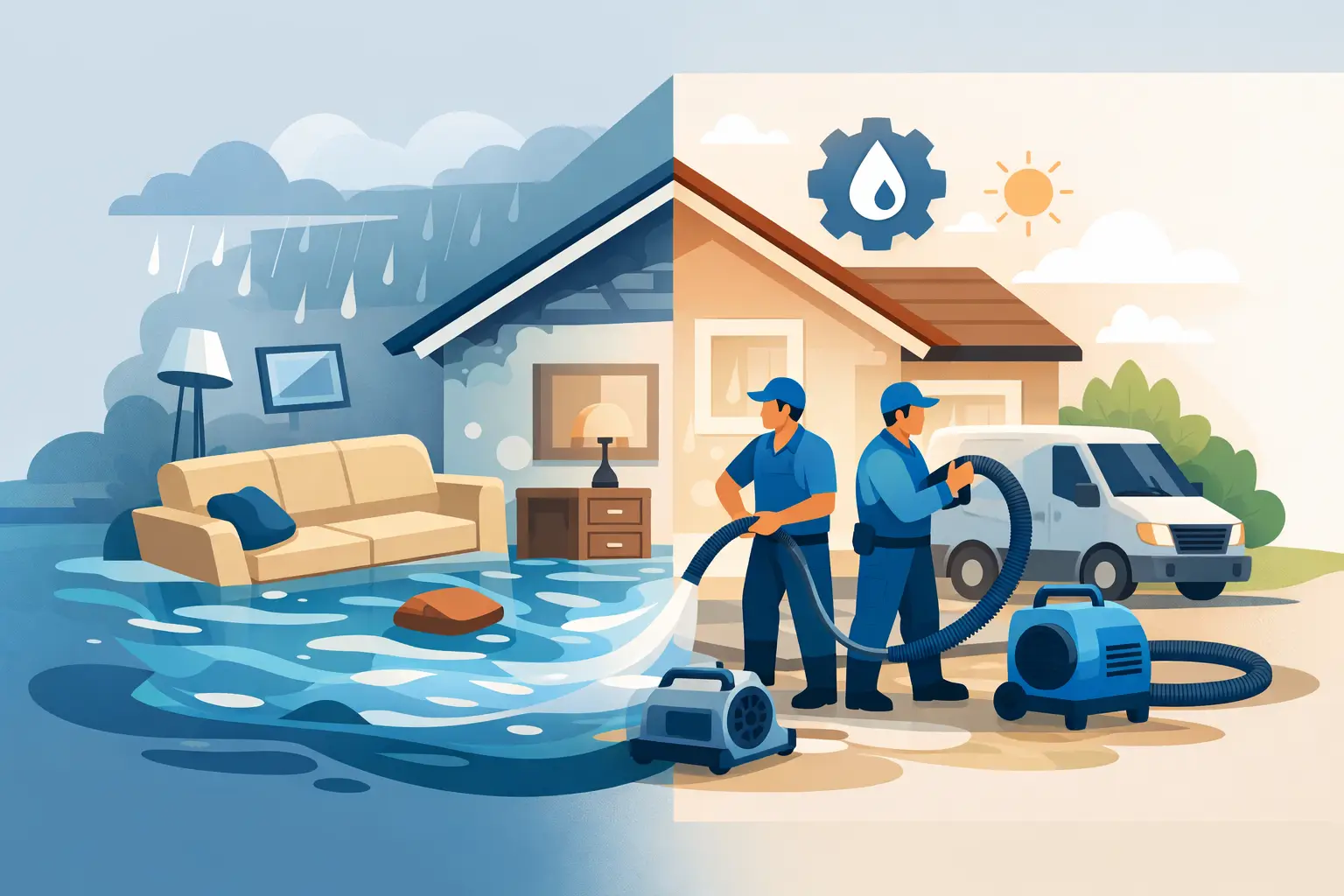 How Flood Water Damage Restoration Companies Help