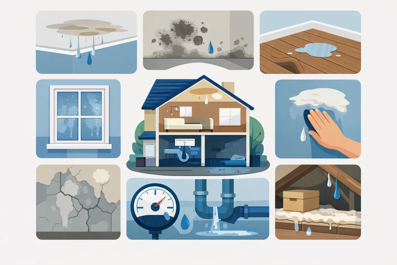 9 Top Signs of Hidden Water Damage