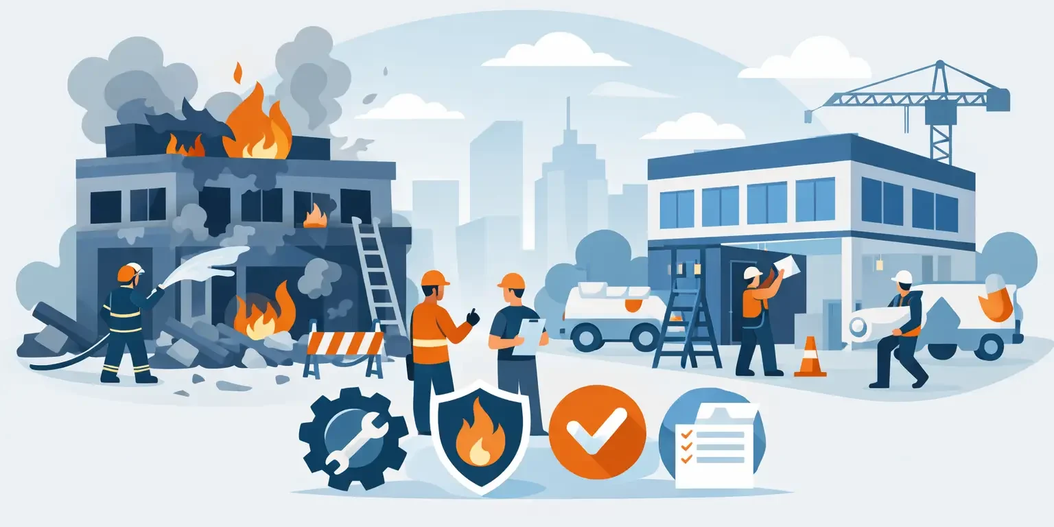 Commercial Fire Damage Repair Steps That Matter
