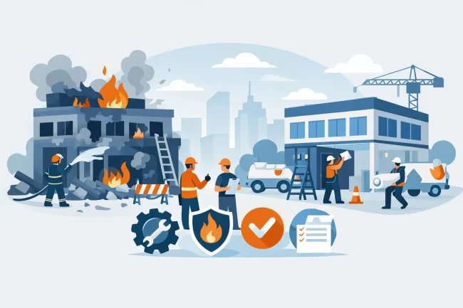 Commercial Fire Damage Repair Steps That Matter
