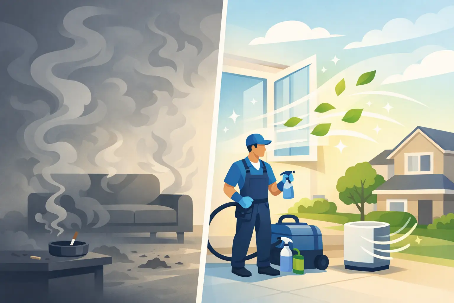 How to Remove Smoke Odor From Your Property