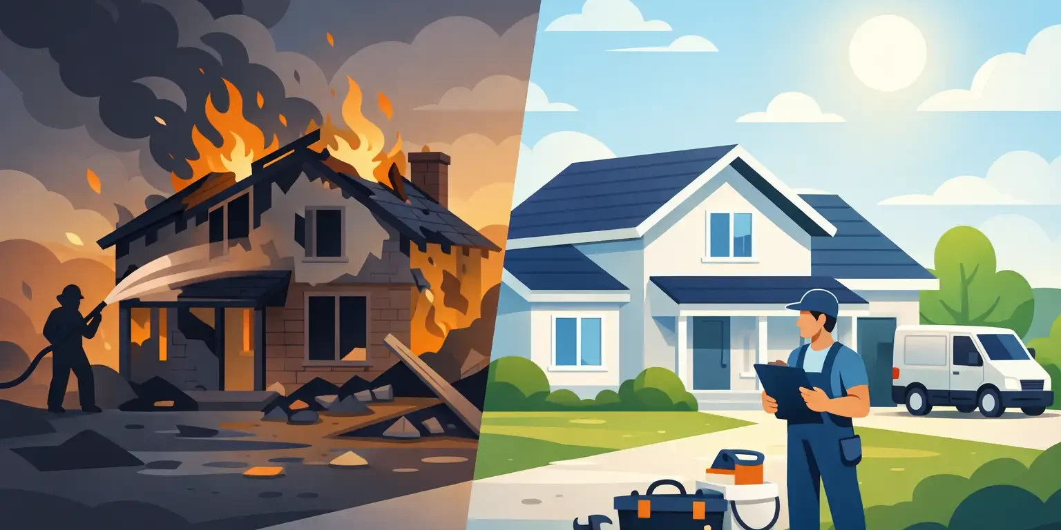 Property Restoration After House Fire Steps Property Restoration After House Fire Steps