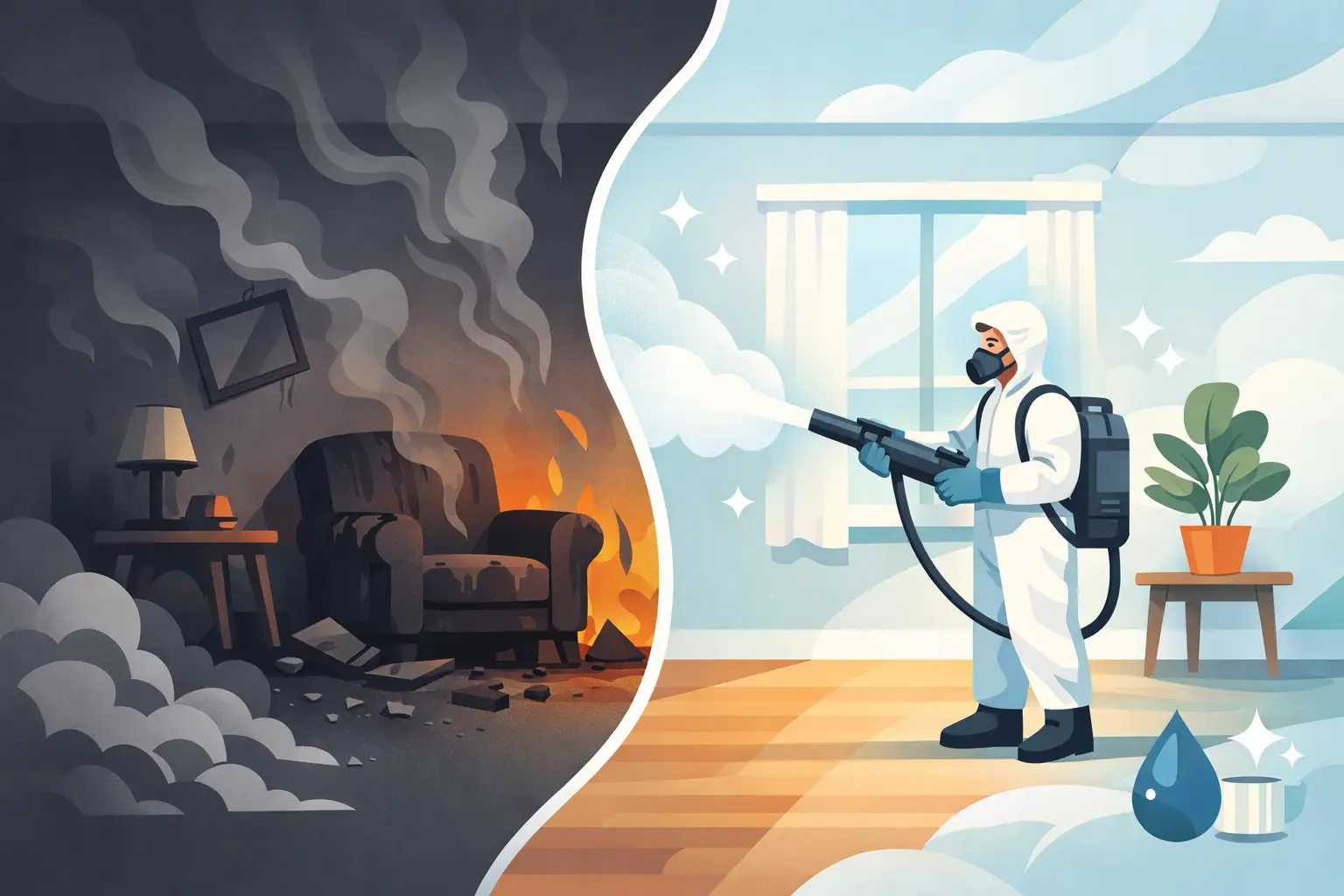 Smoke Odor Removal After Fire That Lasts