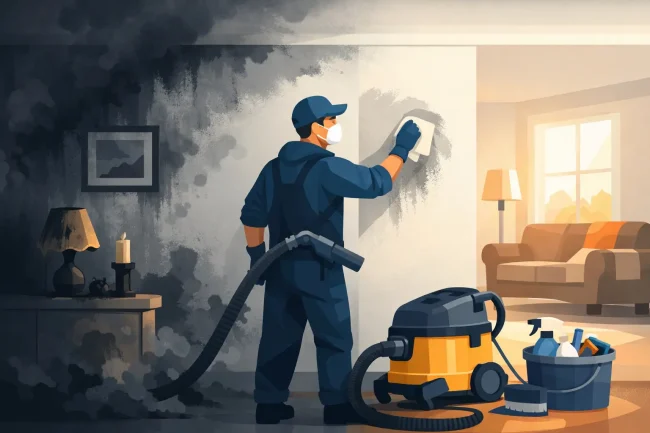 When You Need Soot Cleanup Services Fast