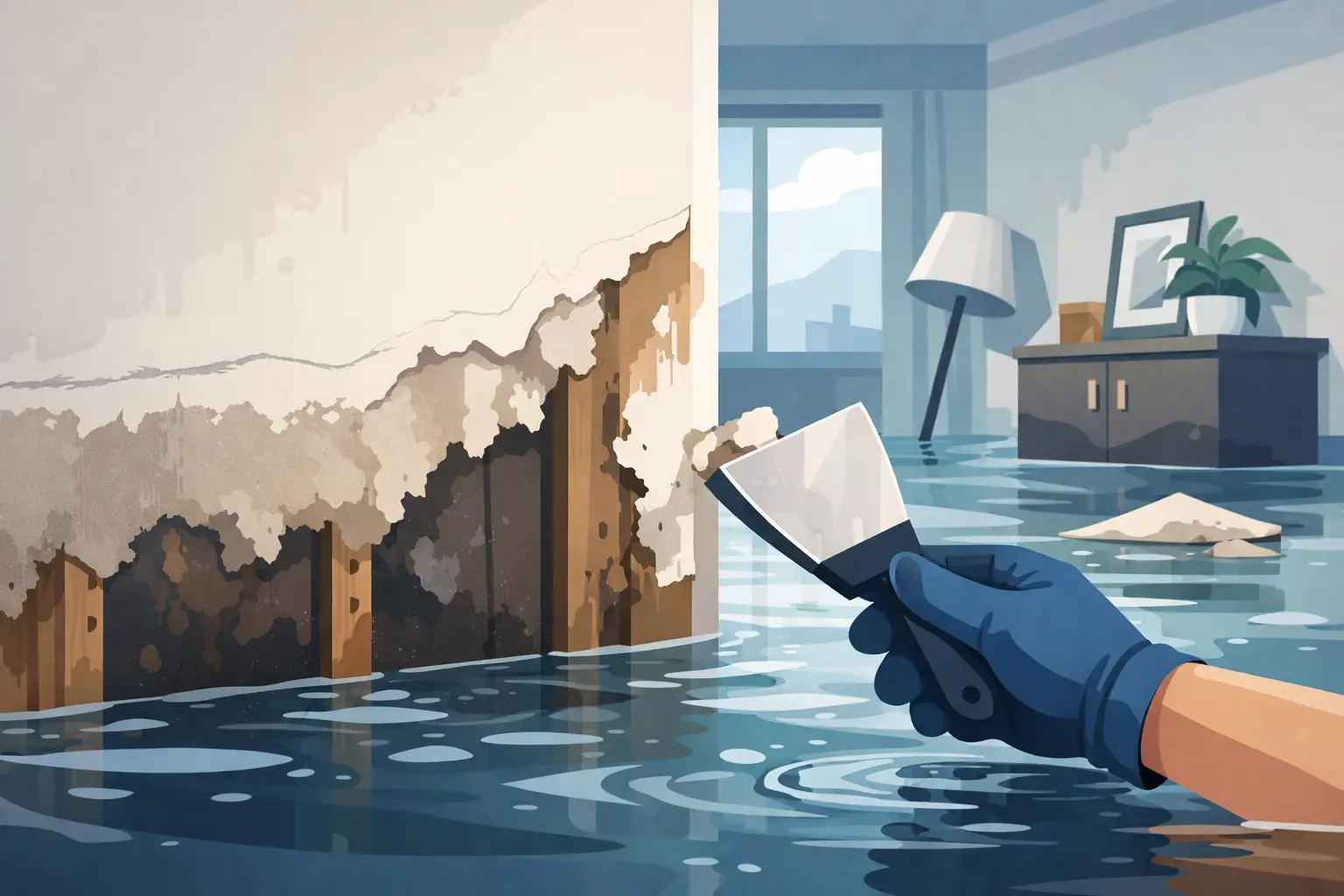 Can Drywall Be Saved After Flooding?
