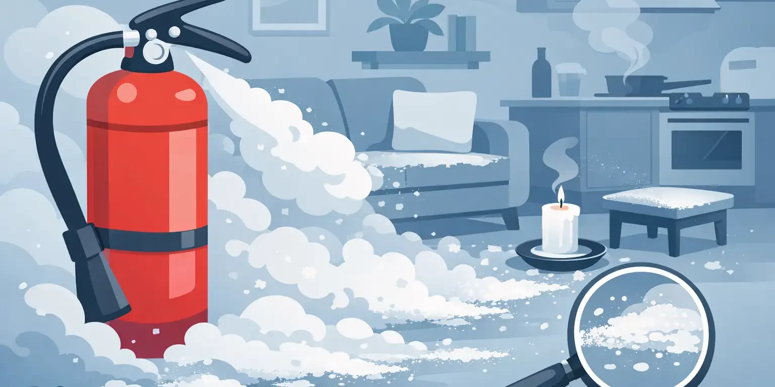 Is Fire Extinguisher Residue Dangerous at Home? Is Fire Extinguisher Residue Dangerous at Home?