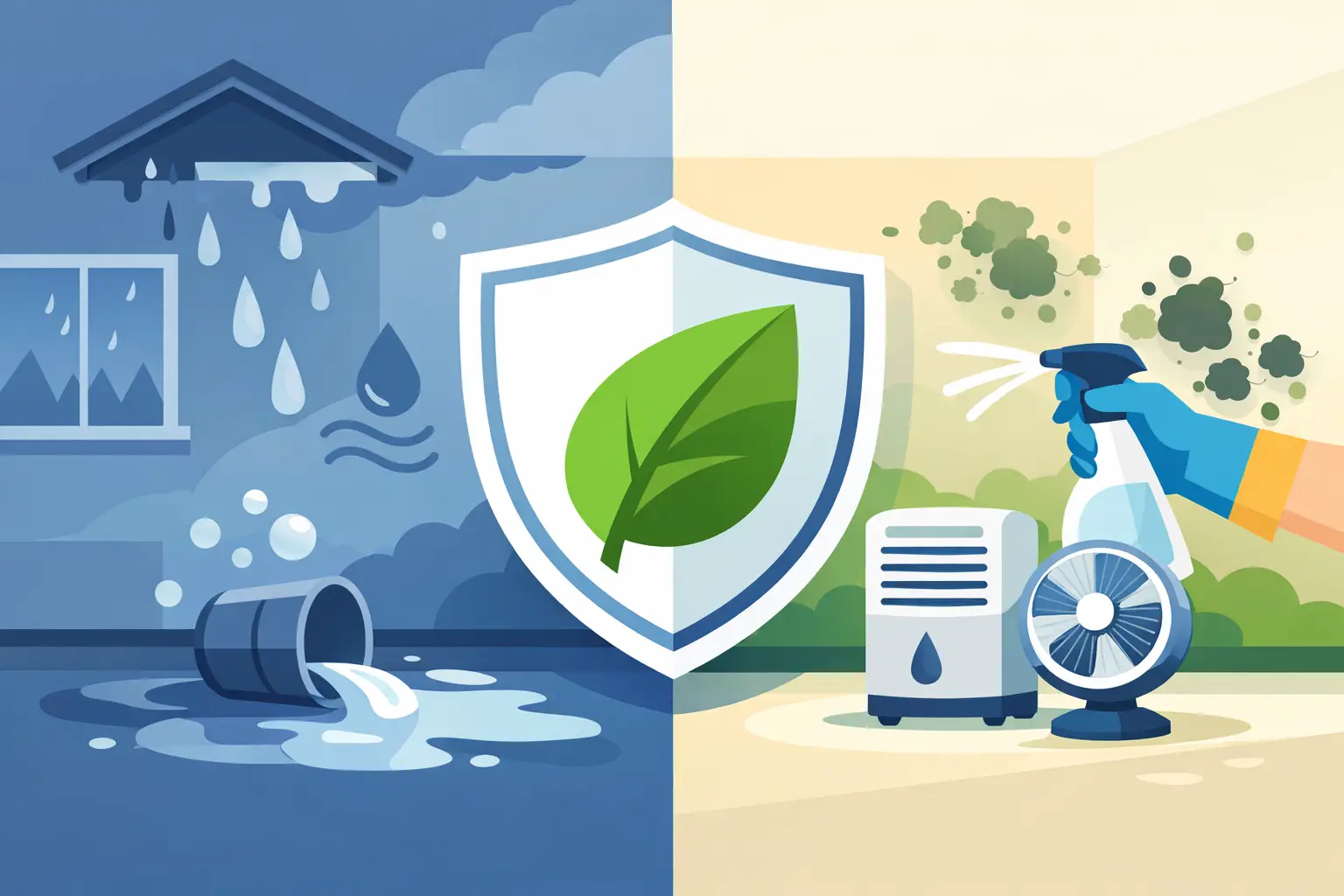 Mold Prevention After Water Damage in 48 Hours