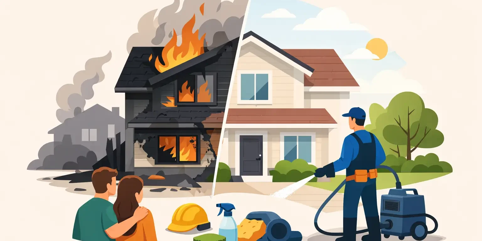 Residential Fire Restoration Guide for Homeowners