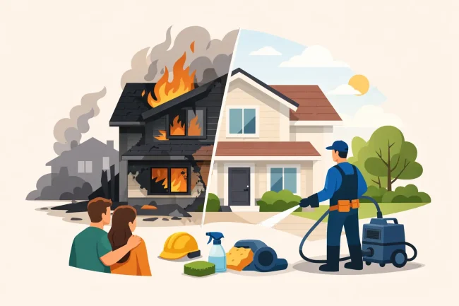 Residential Fire Restoration Guide for Homeowners