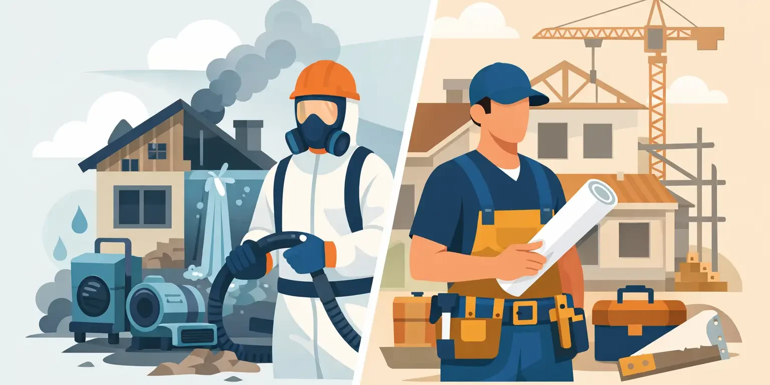 Restoration Company Versus General Contractor Restoration Company Versus General Contractor