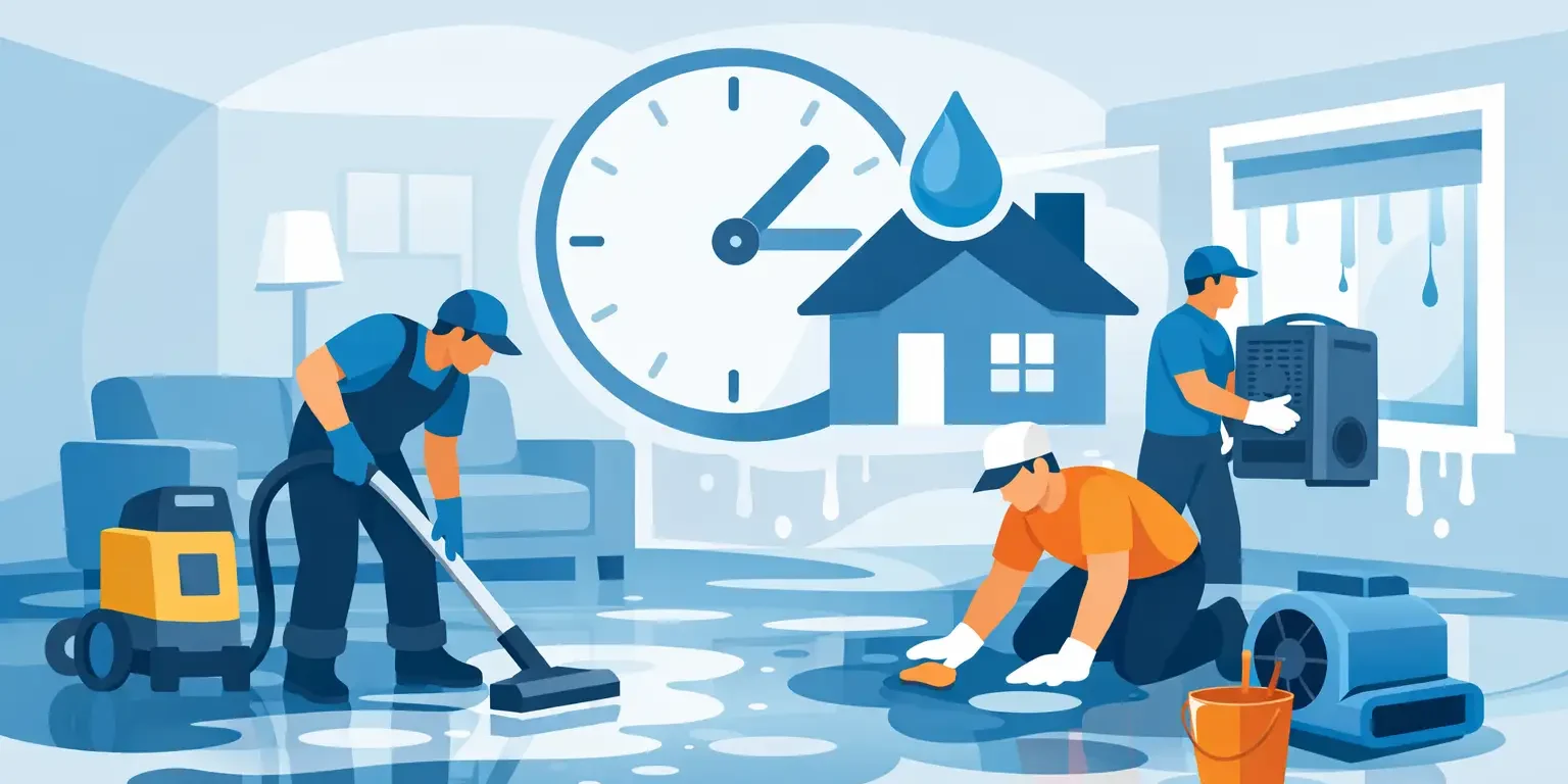 Water Damage Cleanup in the First 24 Hours Water Damage Cleanup in the First 24 Hours