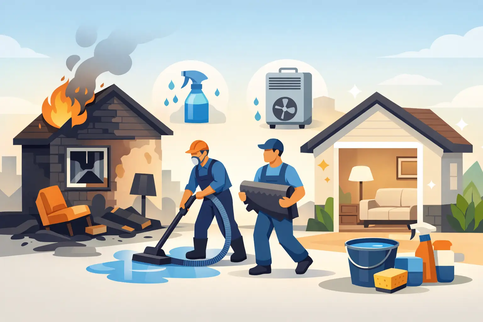 What Does Fire Restoration Include?