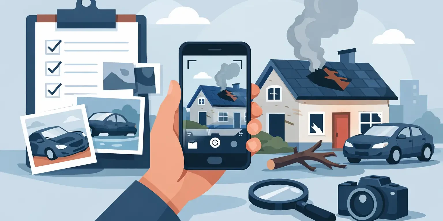 How to Document Insurance Damage After a Loss